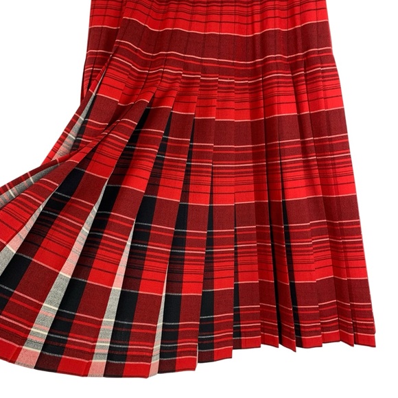 Pendleton Heritage Limited Edition Wool Plaid Reversible Turnabout Skirt Size 10 - Picture 12 of 16